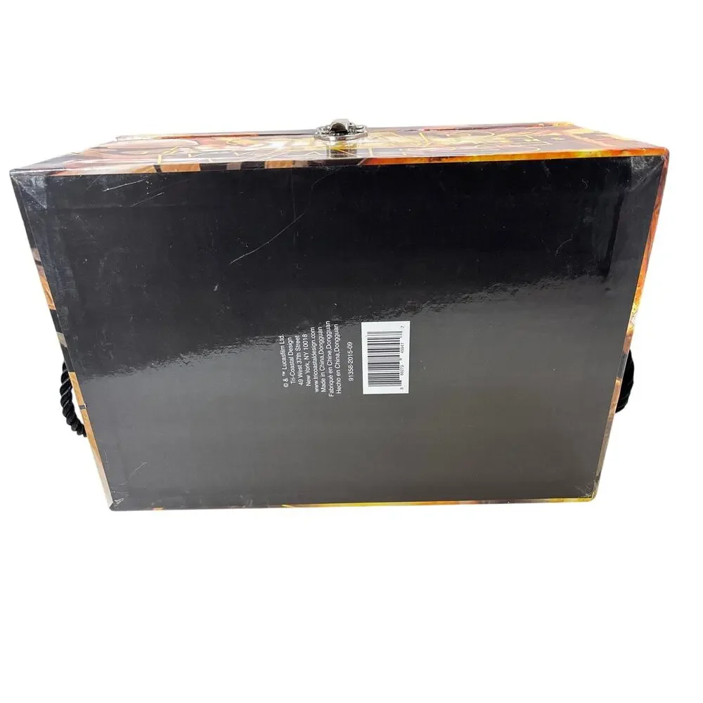Disney Star Wars Captain Phasma Storage‎ Chest TOY BOX Trunk Rope Handles EUC
